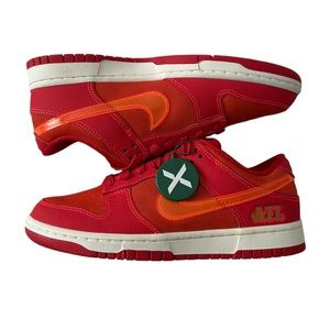 Nike Dunk Low “ATL - UNIVERSITY RED/BRIGHT CRIMSON